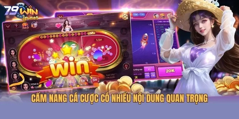 Cẩm nang cá cược có nhiều nội dung quan trọng