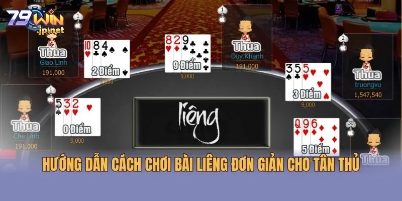 Hướng dẫn cách chơi bài liêng đơn giản cho tân thủ