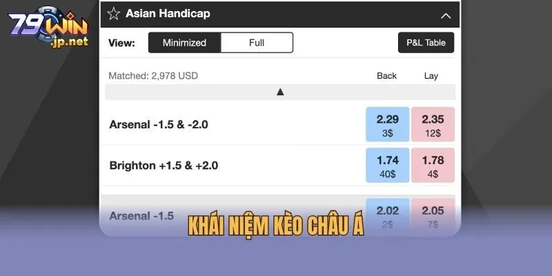 Khái niệm kèo châu Á